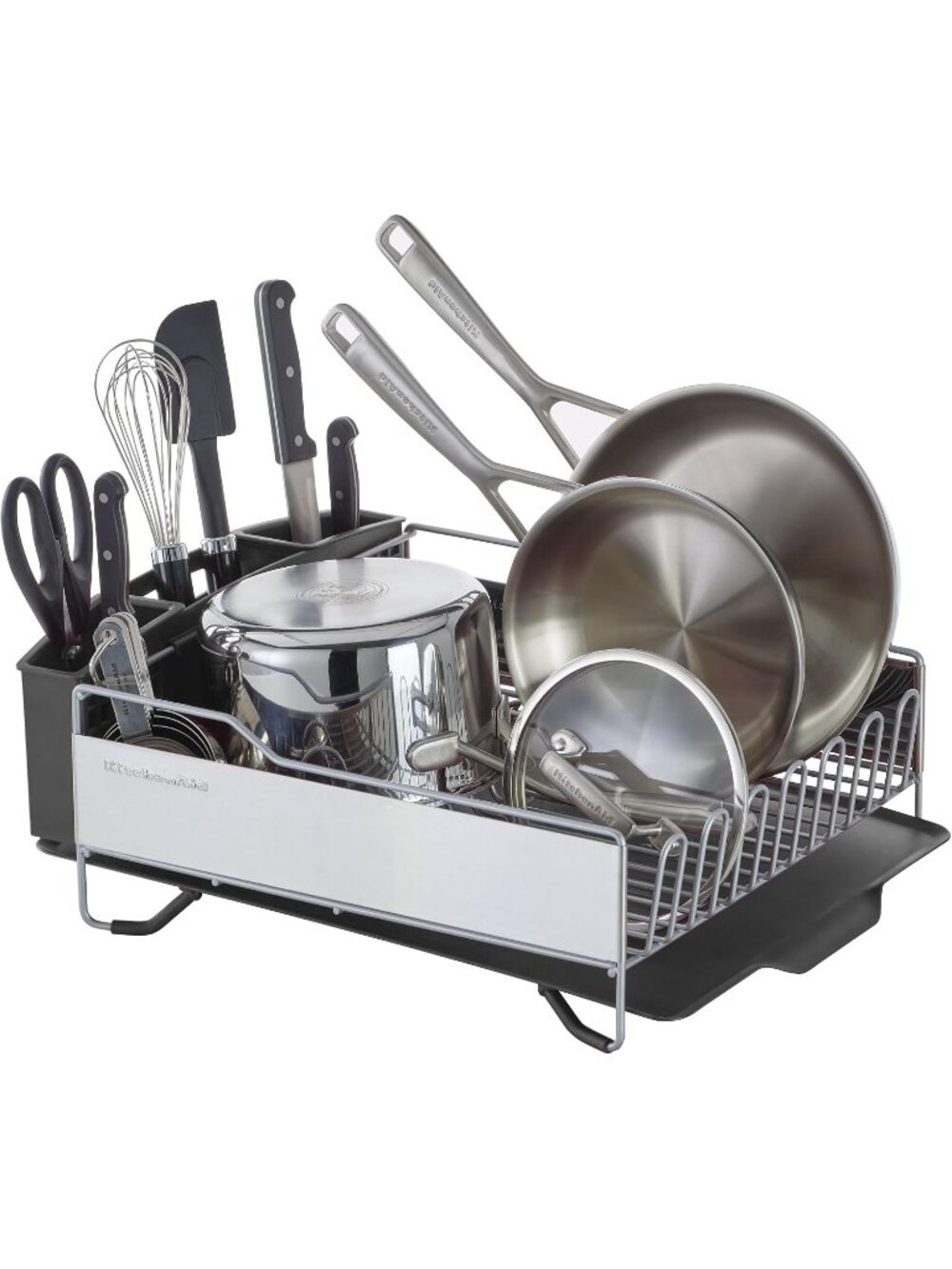 New Large Capacity Full Size Rust Resistant Dish Rack - Picture 1 of 7